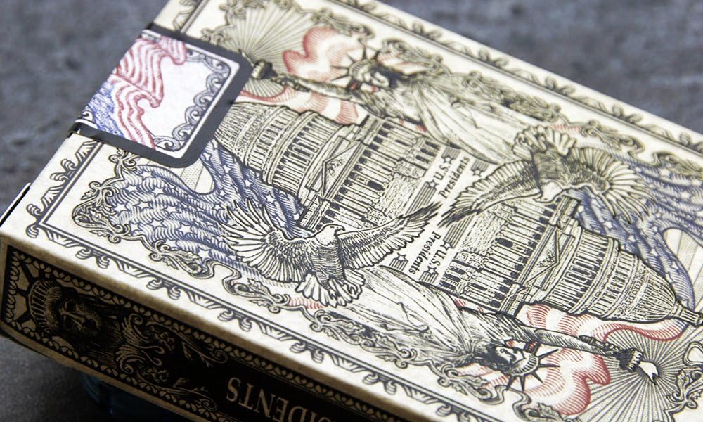 Bicycle US Presidents Playing Cards (Deluxe Embossed Collector Edition) Playing Cards by US Playing Card Co.