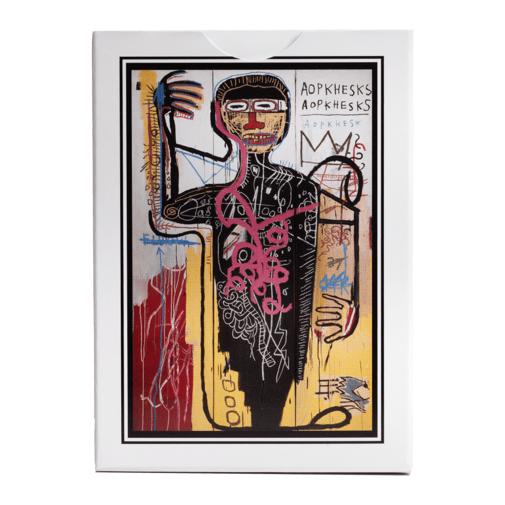 Bicycle Jean Michel Basquiat Playing Cards - Artist Series Boxset