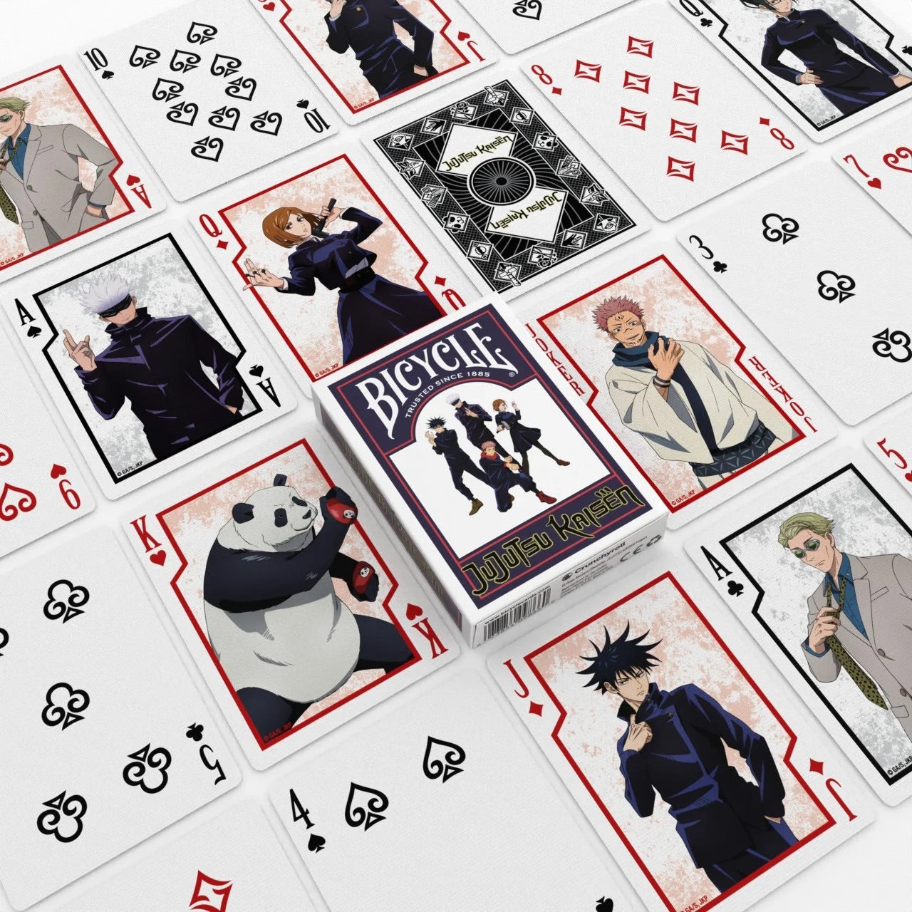 jujutsu kaisen rare cards Bicycle Jujutsu Kaisen Playing Cards