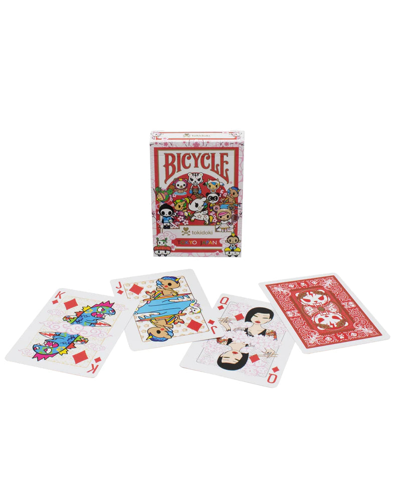 Bicycle Tokidoki Sports Red Playing Cards Playing Cards by Bicycle Tokidoki Playing Cards
