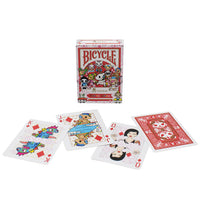 Bicycle Tokidoki Sports Red Playing Cards - Japanese Playing Cards