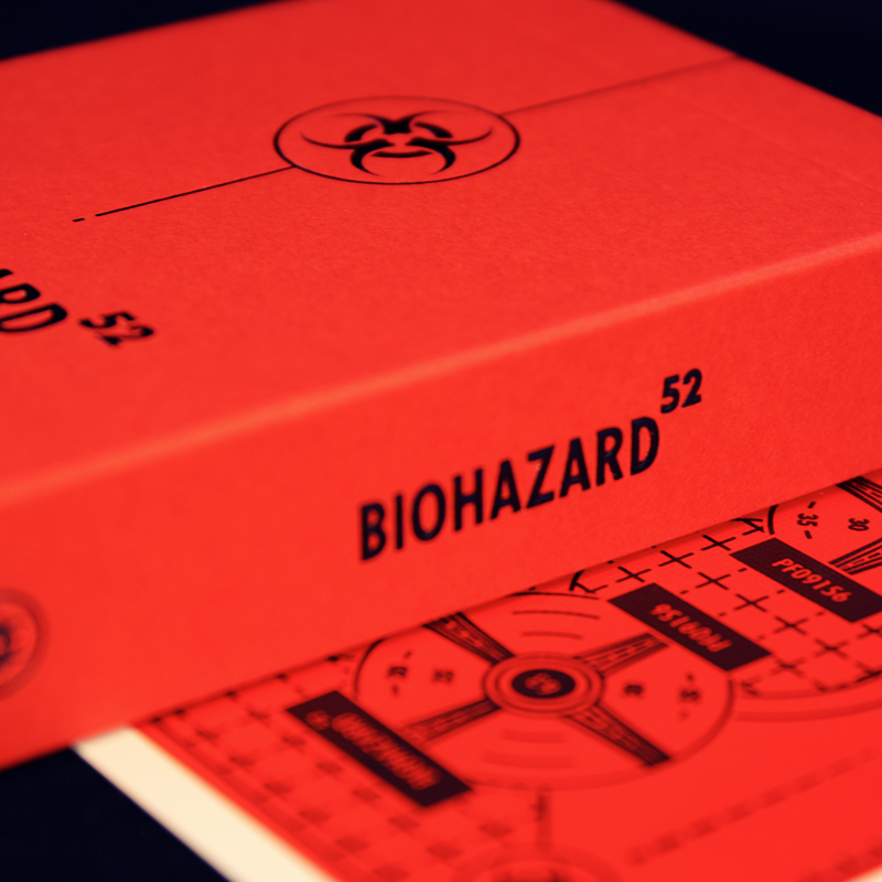 Biohazard 52 Playing Cards Playing Cards by Uranium & Biohazard 52 Playing Cards