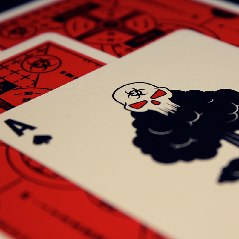 Biohazard 52 Playing Cards Playing Cards by Uranium & Biohazard 52 Playing Cards