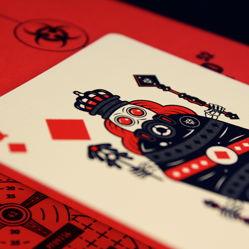 Biohazard 52 Playing Cards Playing Cards by Uranium & Biohazard 52 Playing Cards