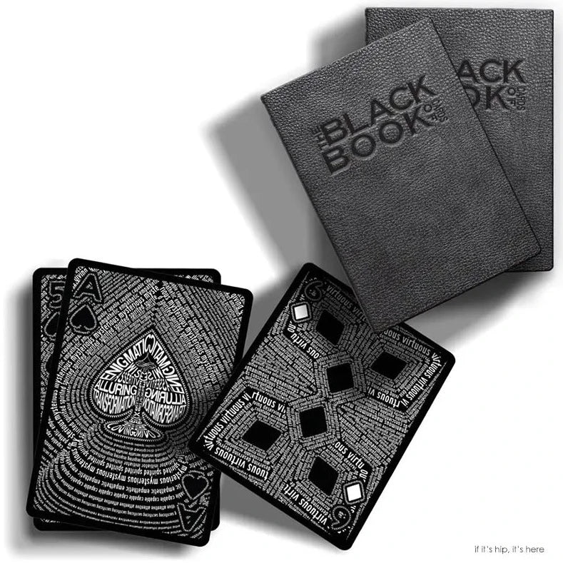 The Black Book Playing Cards Playing Cards by Uncommon Beat