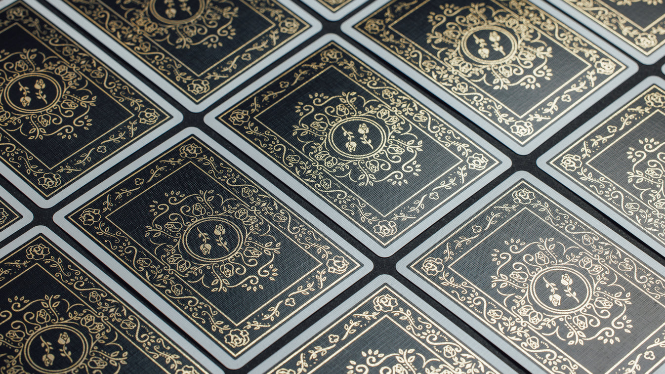 Black Roses 10 Year Anniversary Playing Cards Playing Cards by Black Roses Playing Cards