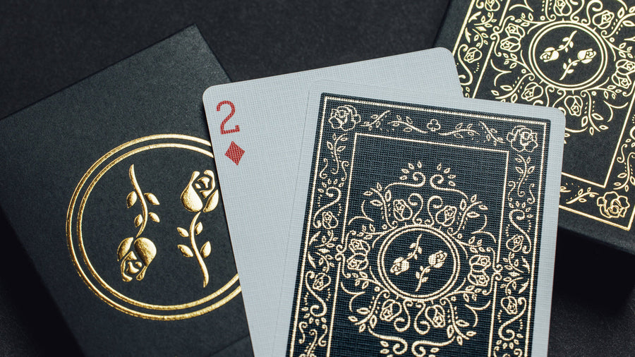 Black Roses 10 Year Anniversary Playing Cards Playing Cards by Black Roses Playing Cards