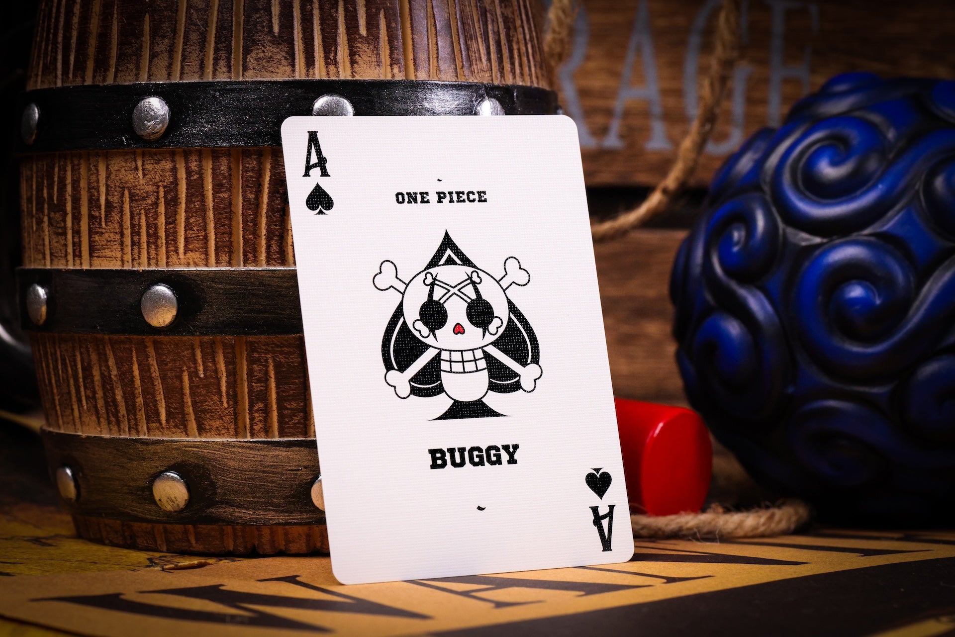 One Piece Playing Cards Buggy the Clown – Rare Playing Cards
