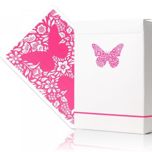 Butterfly Workers Playing Cards Pink Edition Playing Cards by Butterfly Playing Cards
