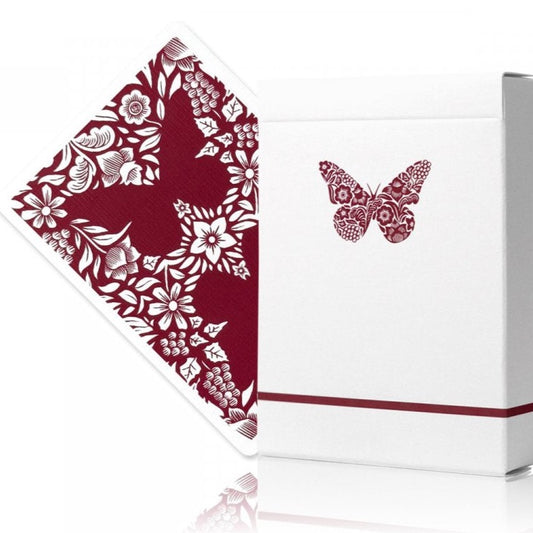 Butterfly Playing Cards Workers Edition - Red Playing Cards by Butterfly Playing Cards