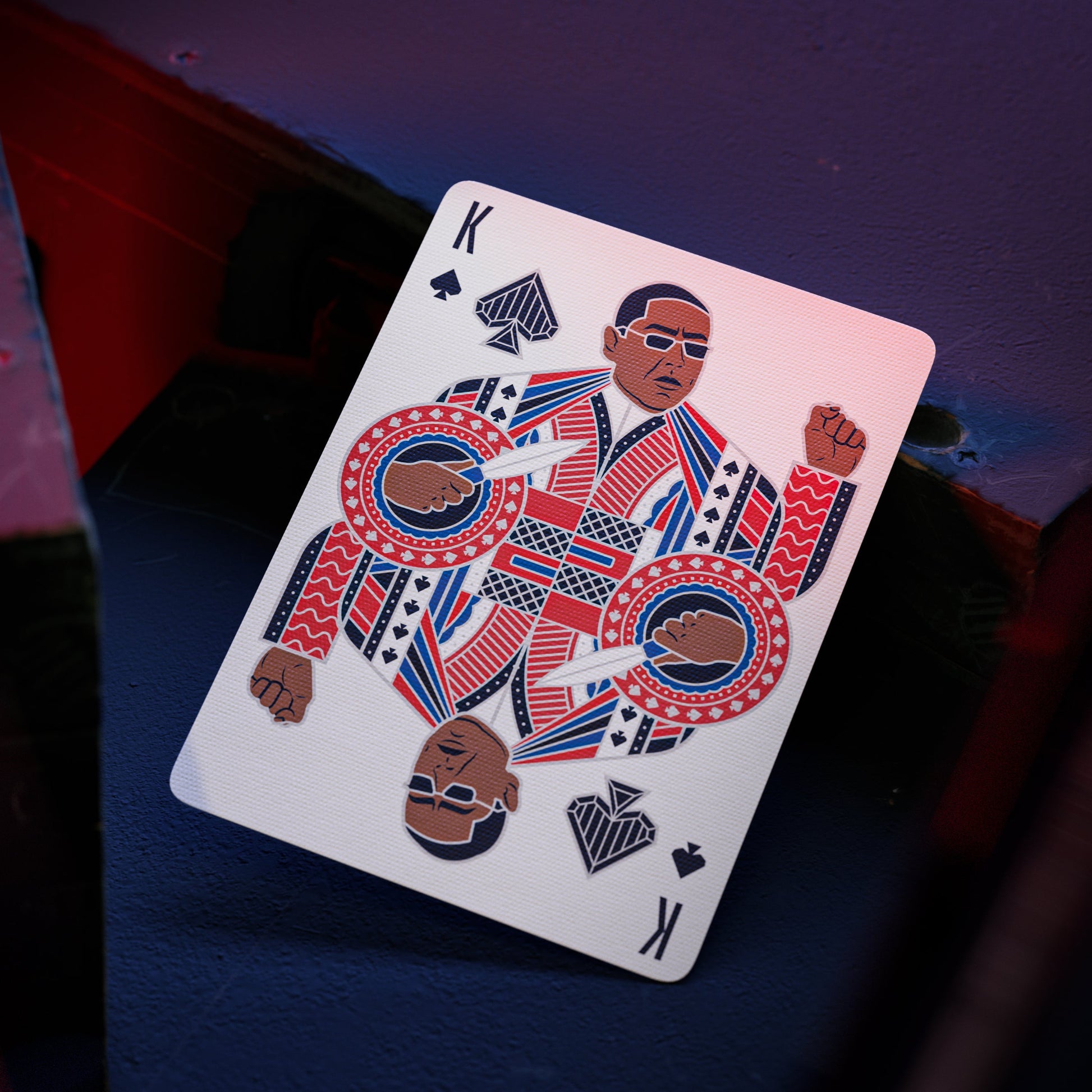 Captain America Playing Cards by theory11