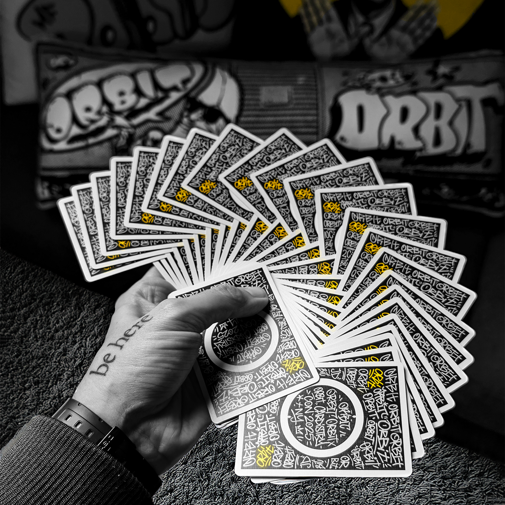 ORBIT CC V4 CARDISTRY CON PLAYING CARDS – Rare Playing Cards
