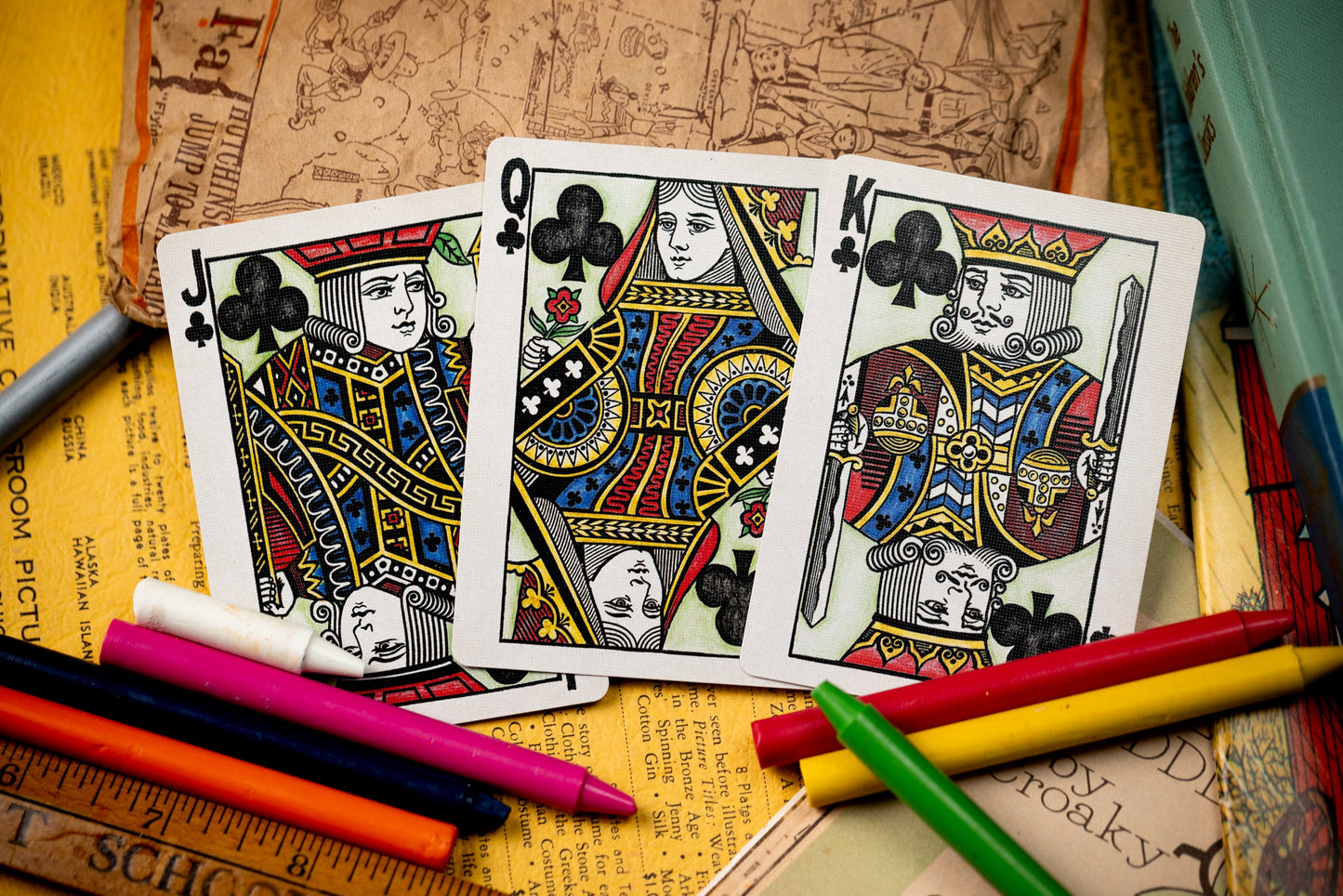 Crayon Playing Cards by Kings Wild Project Playing Cards by Kings Wild Project