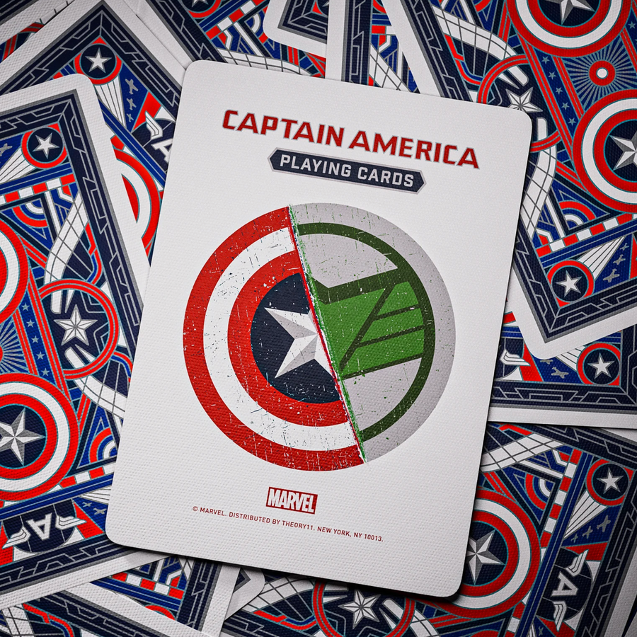 Captain America Playing Cards