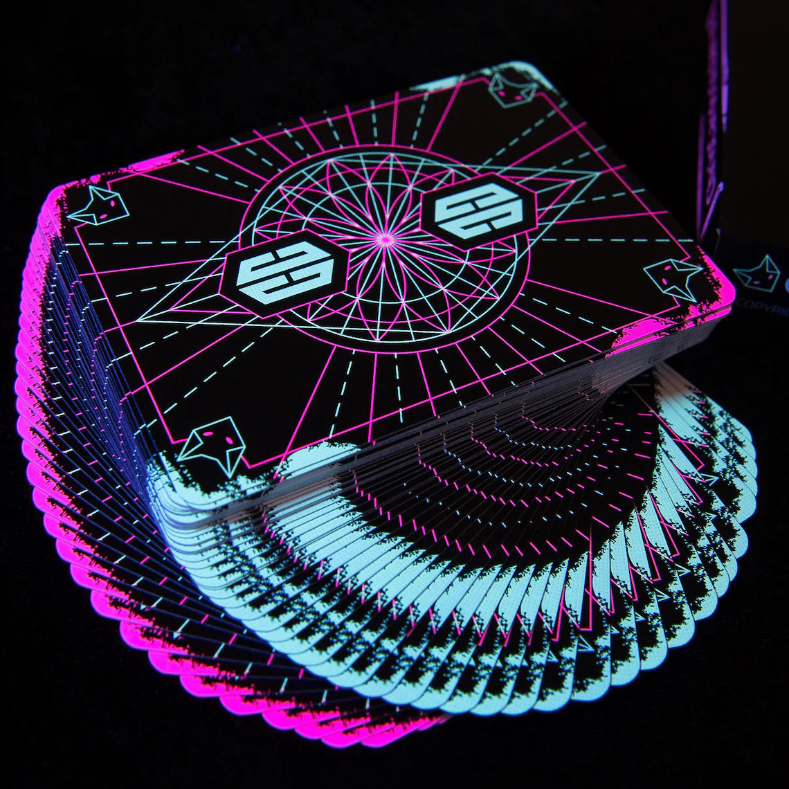 Glow Playing Cards by Chris Cards