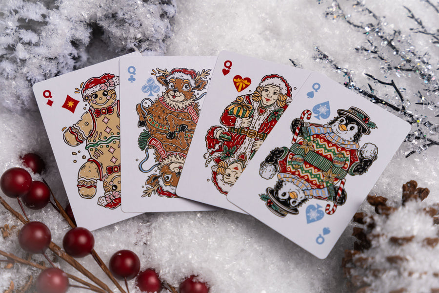 Christmas Playing Cards - Snowman Edition