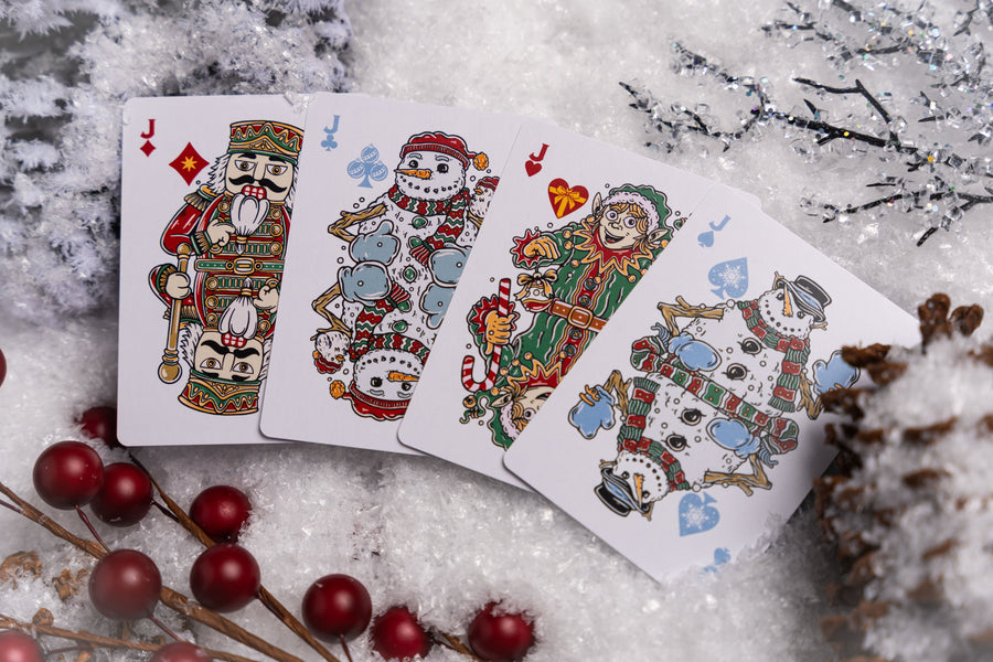 Christmas Playing Cards - Snowman Edition
