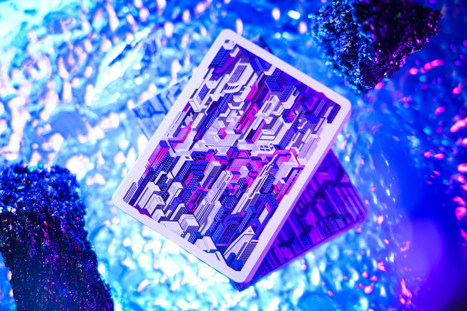 City of Mirror Playing Cards Playing Cards by RarePlayingCards.com