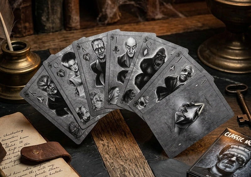 Classic Monsters Playing Cards