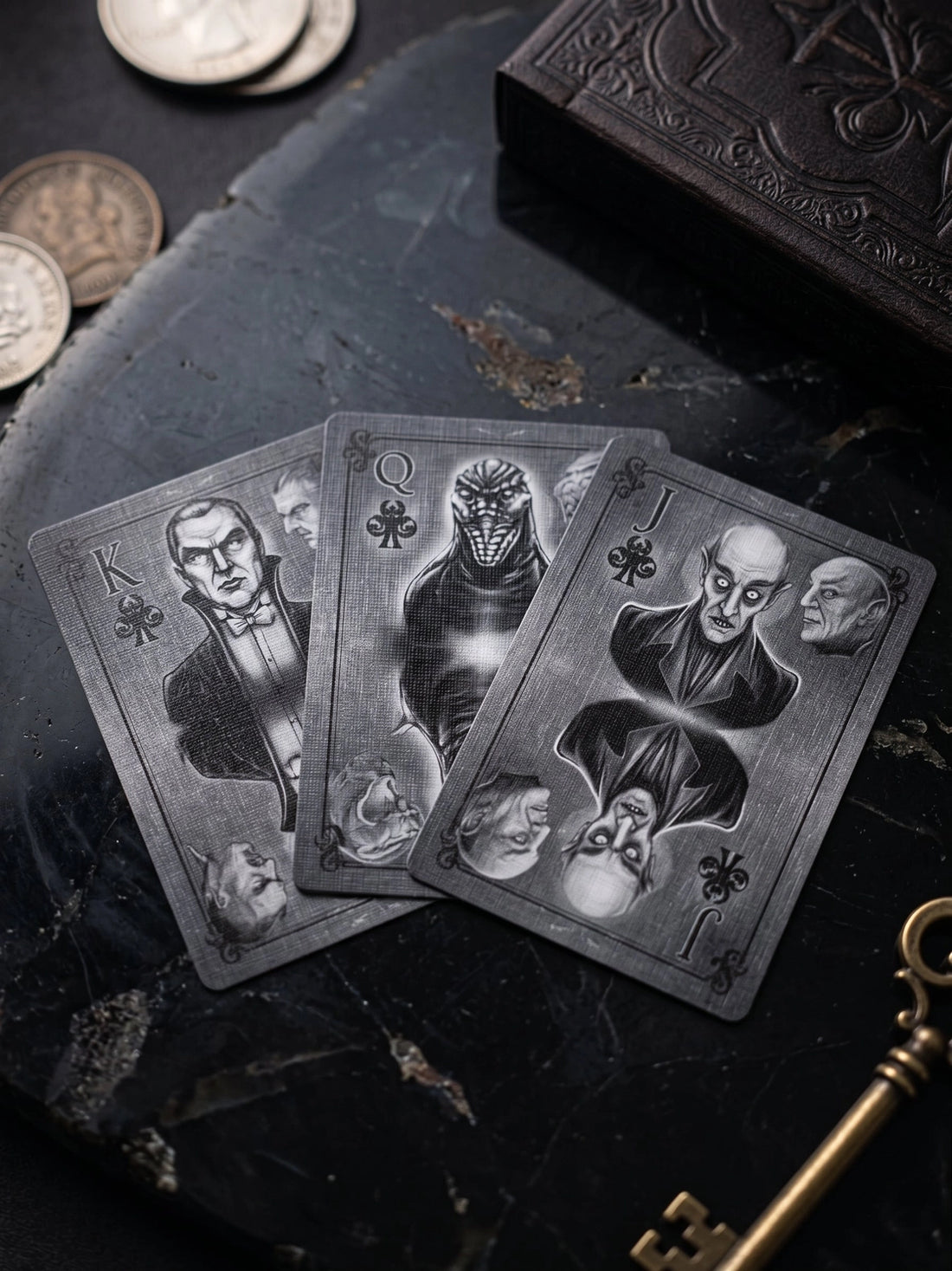 Classic Monsters Playing Cards