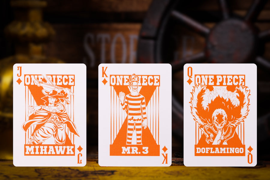 One Piece Playing Cards - Crocodile