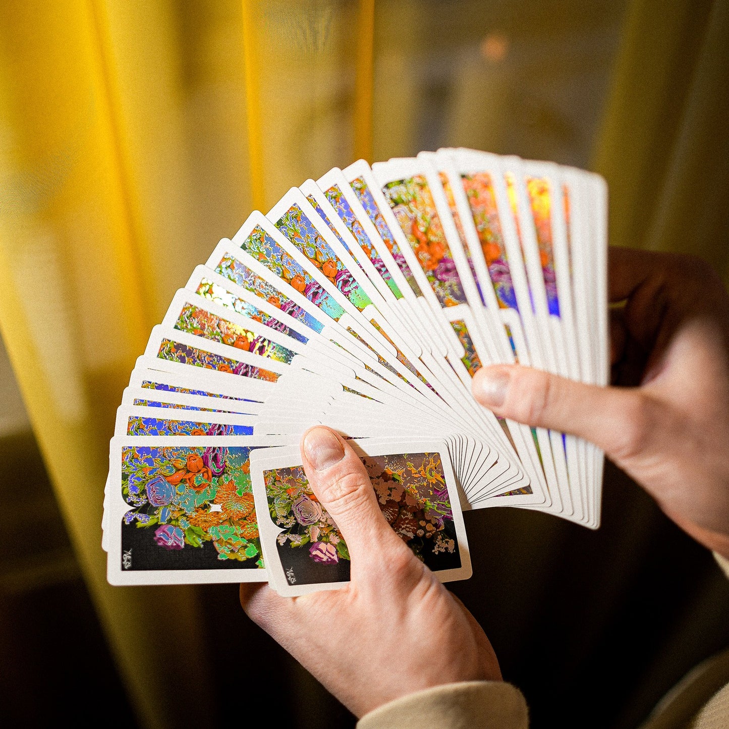 Holo Sepal Umbra Playing Cards