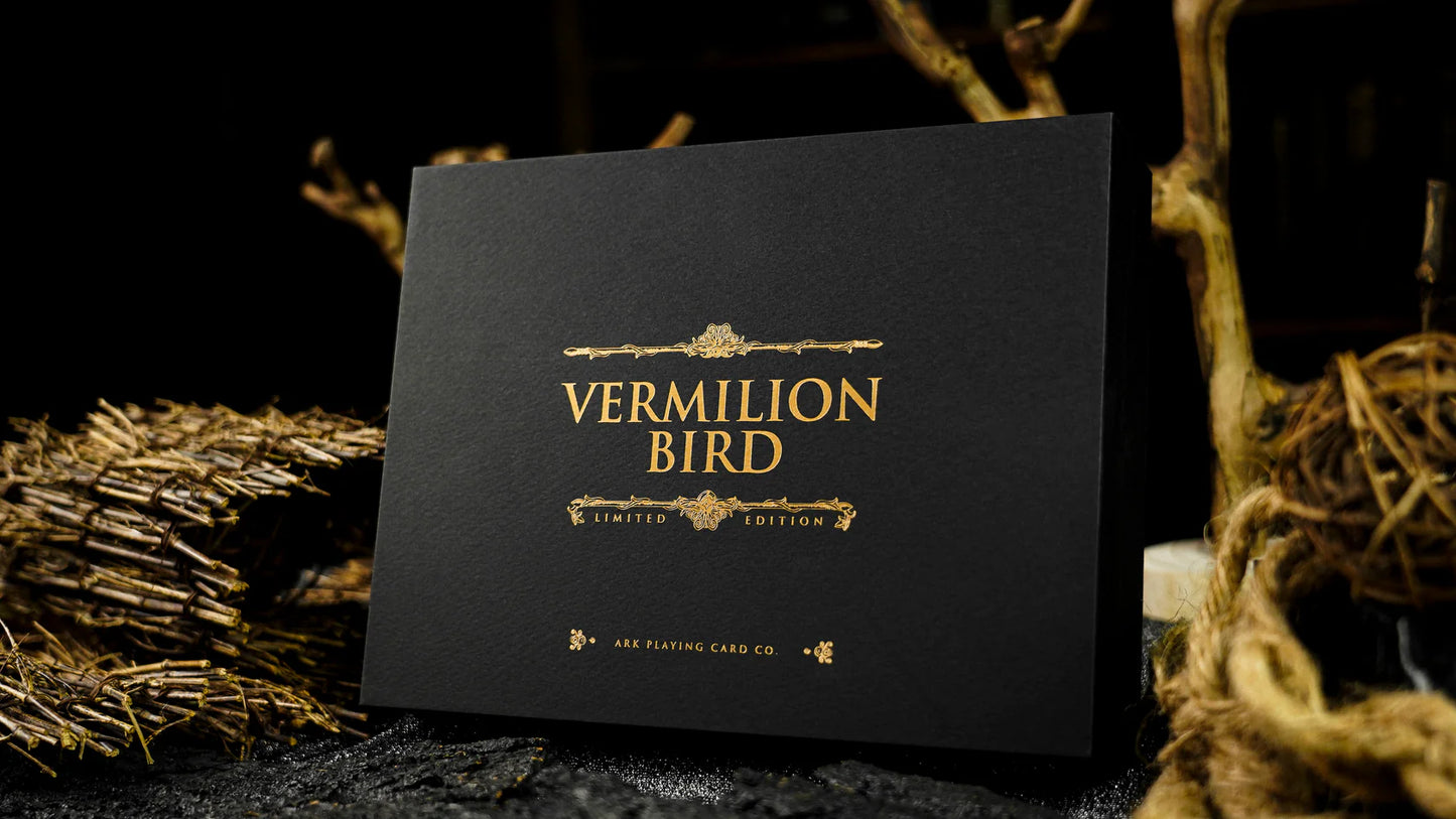 Vermilion Bird Playing Cards by ARK Black Gold Box Set Playing Cards by Ark Playing Cards