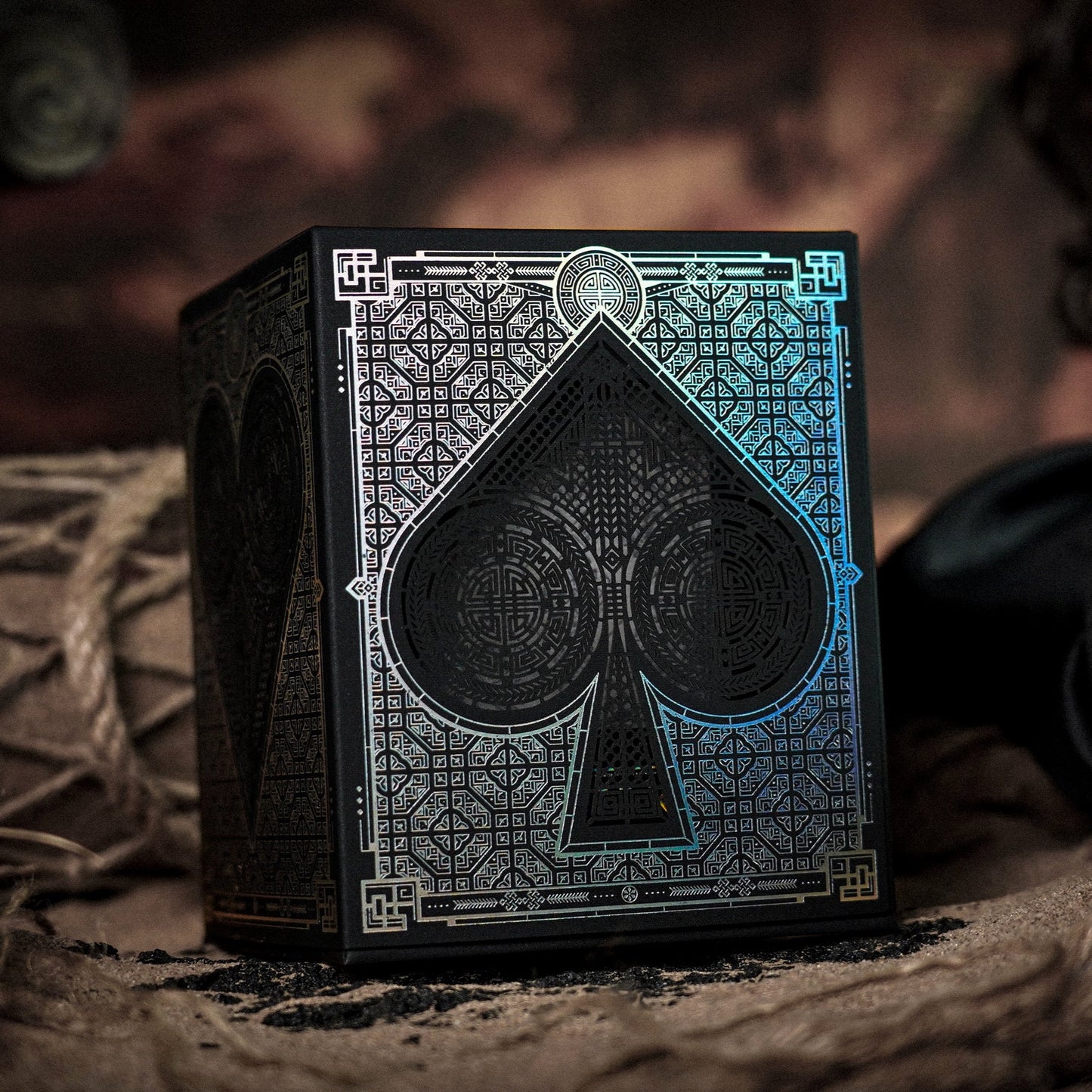 The Silk Black Boxset Ark Playing Cards Playing Cards by Ark Playing Cards