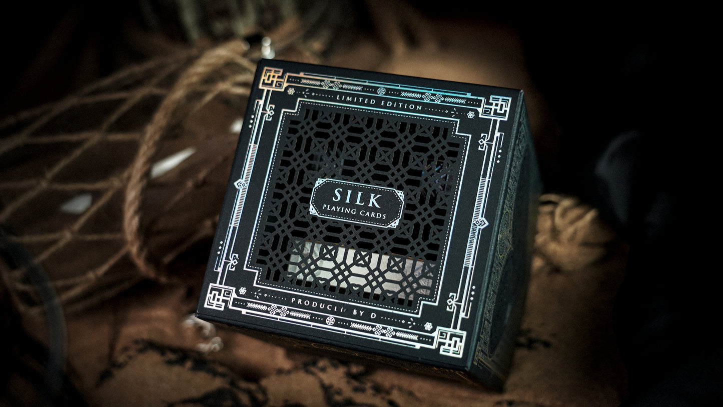 The Silk Black Boxset Ark Playing Cards Playing Cards by Ark Playing Cards
