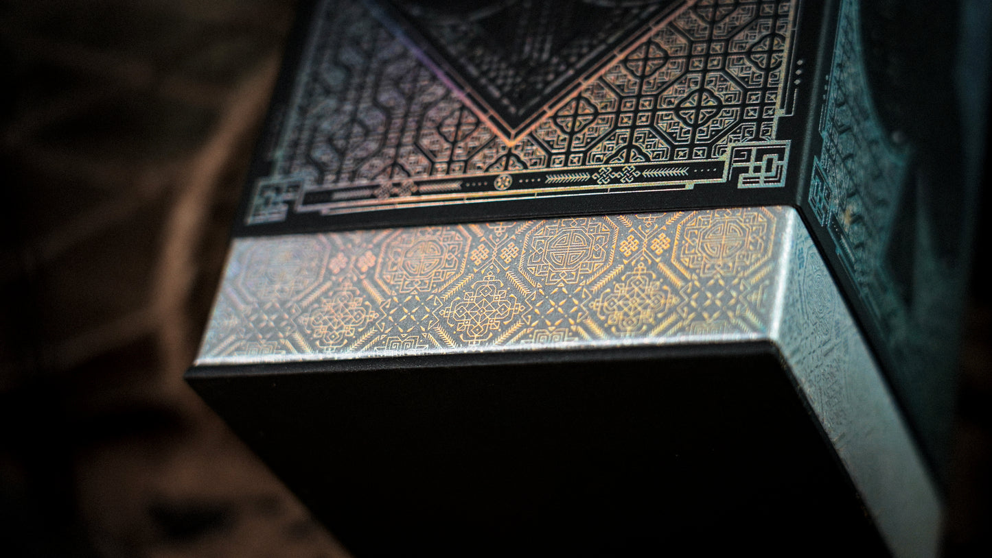 The Silk Black Boxset Ark Playing Cards Playing Cards by Ark Playing Cards