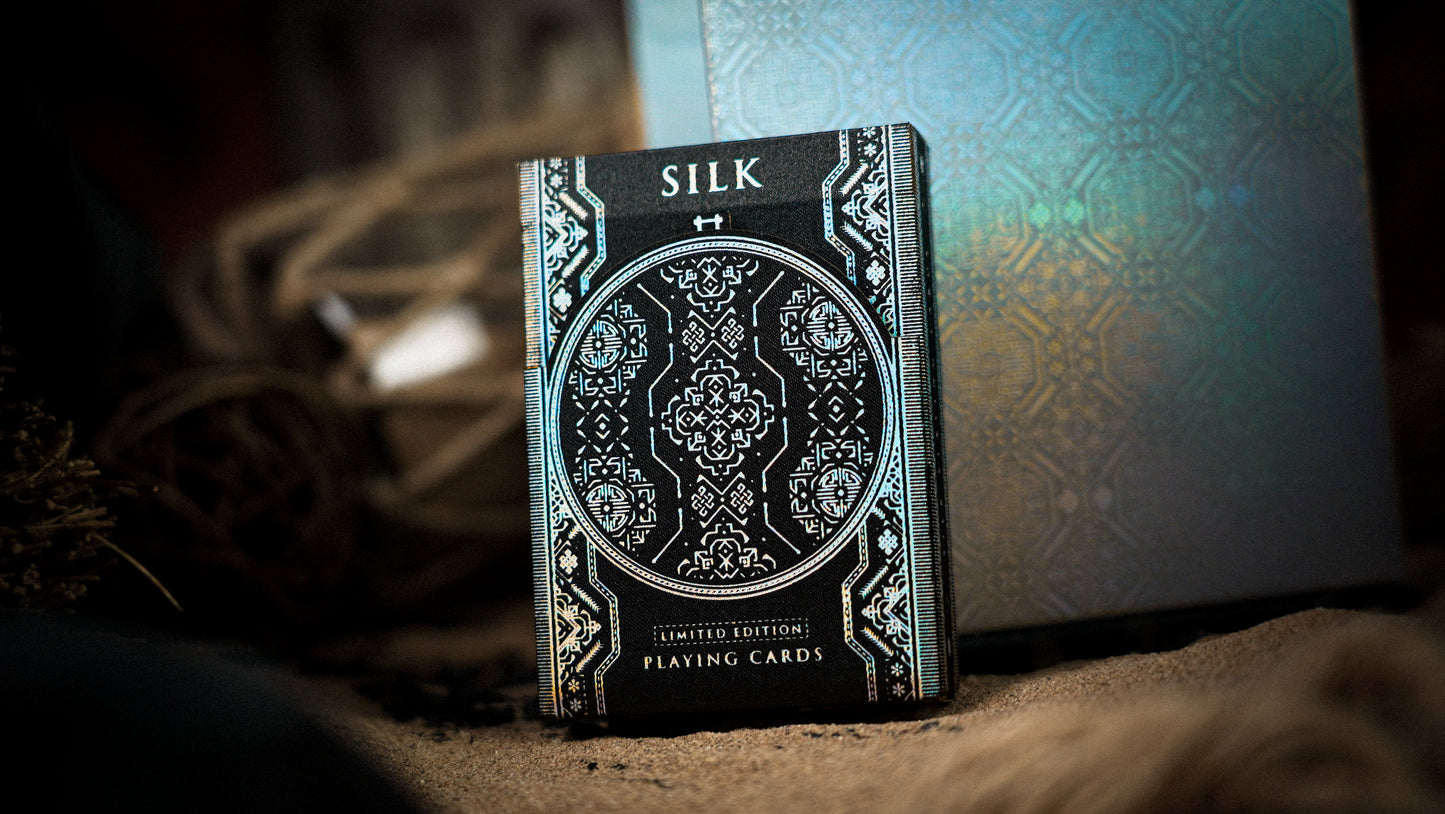 The Silk Black Boxset Ark Playing Cards Playing Cards by Ark Playing Cards
