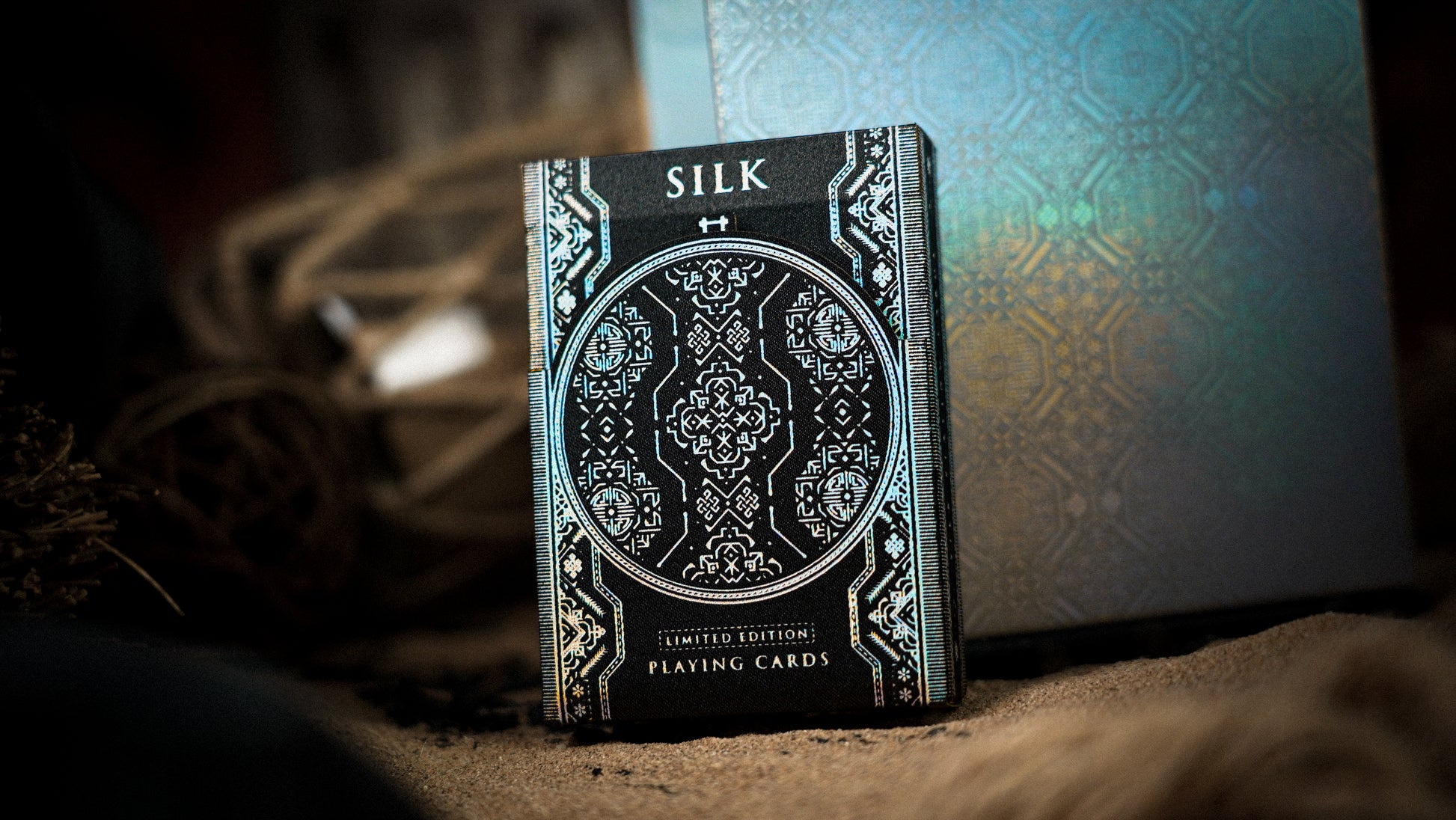 The Silk Black Boxset Ark Playing Cards Playing Cards by Ark Playing Cards