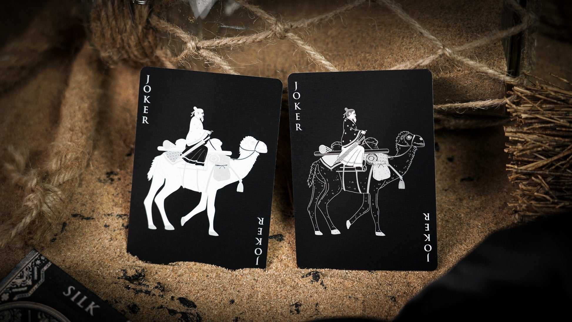 The Silk Black Boxset Ark Playing Cards Playing Cards by Ark Playing Cards