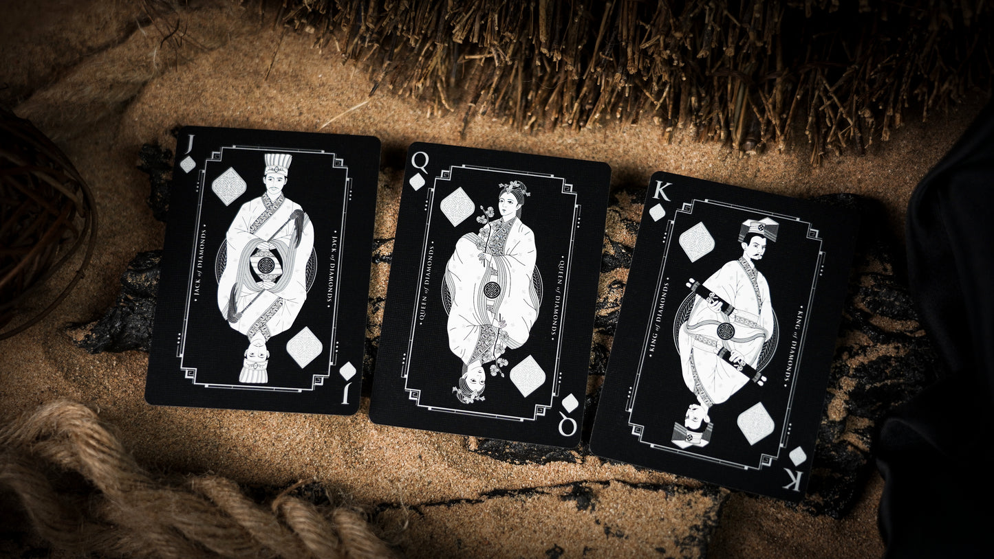 The Silk Black Boxset Ark Playing Cards Playing Cards by Ark Playing Cards