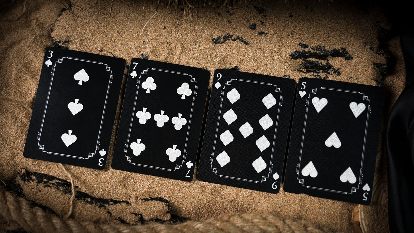 The Silk Black Boxset Ark Playing Cards Playing Cards by Ark Playing Cards