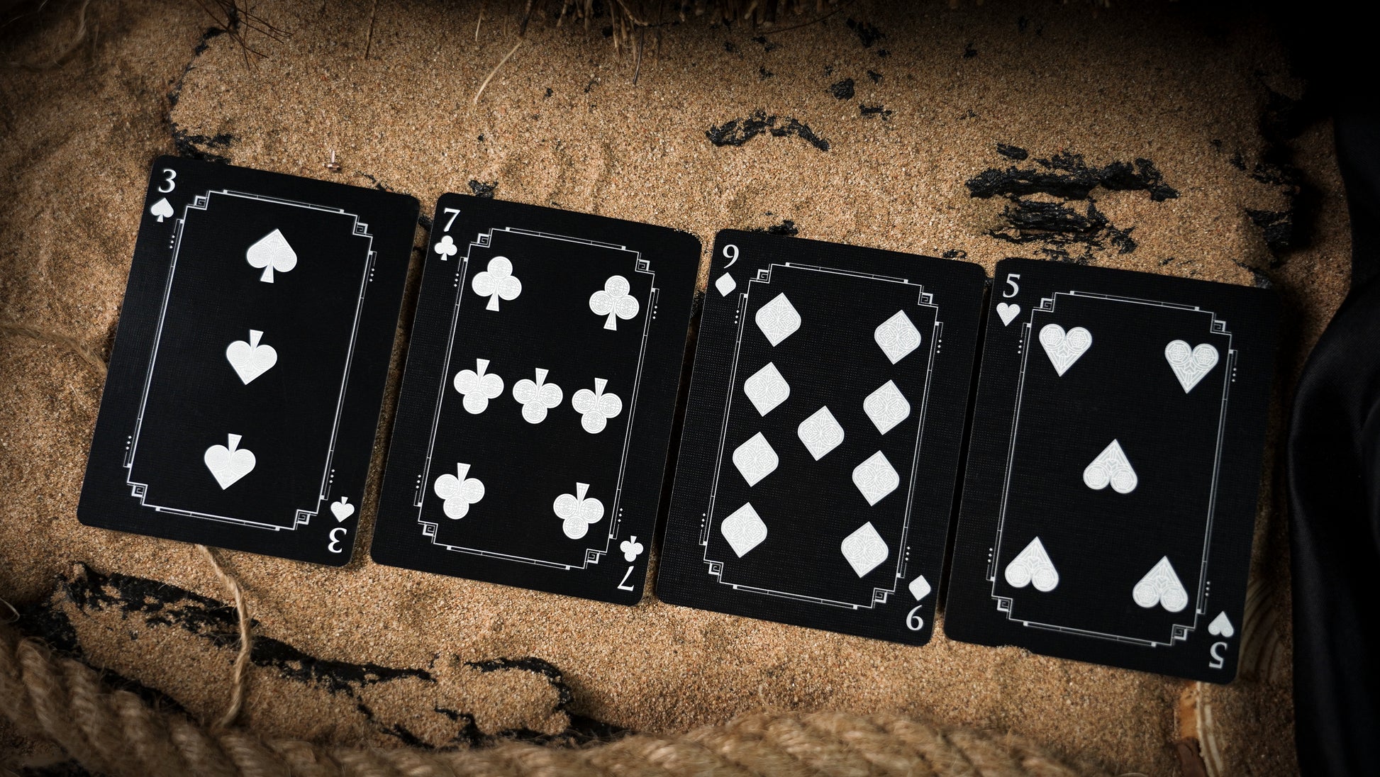The Silk Black Boxset Ark Playing Cards Playing Cards by Ark Playing Cards