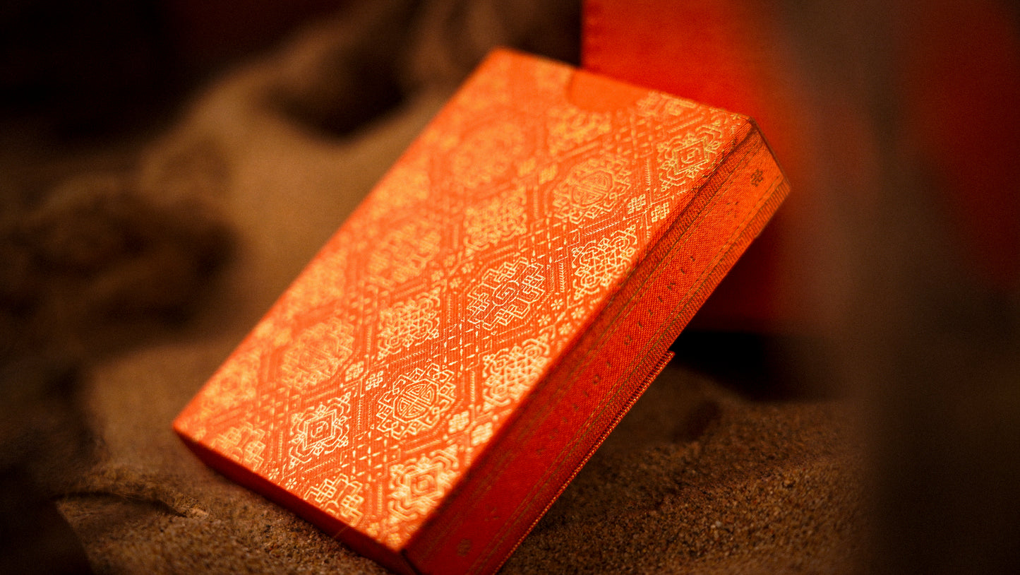 Silk Luxury Leather Boxset Playing Cards by Ark Playing Cards