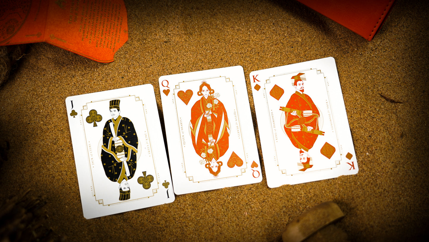 Silk Luxury Leather Boxset Playing Cards by Ark Playing Cards