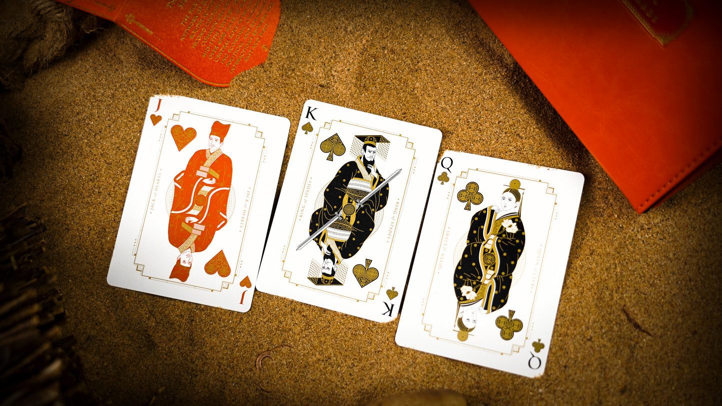 Silk Luxury Leather Boxset Playing Cards by Ark Playing Cards