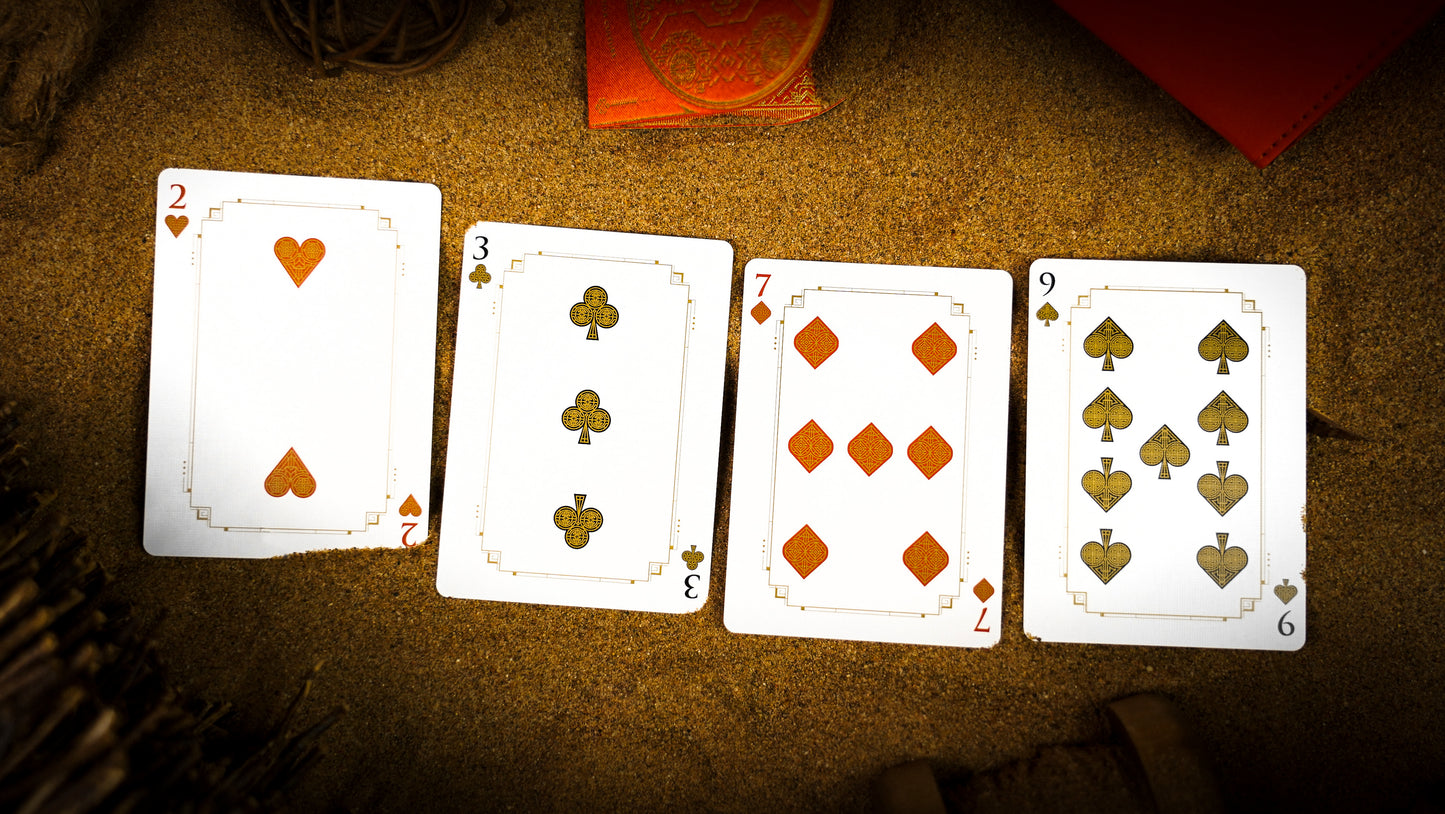 Silk Luxury Leather Boxset Playing Cards by Ark Playing Cards