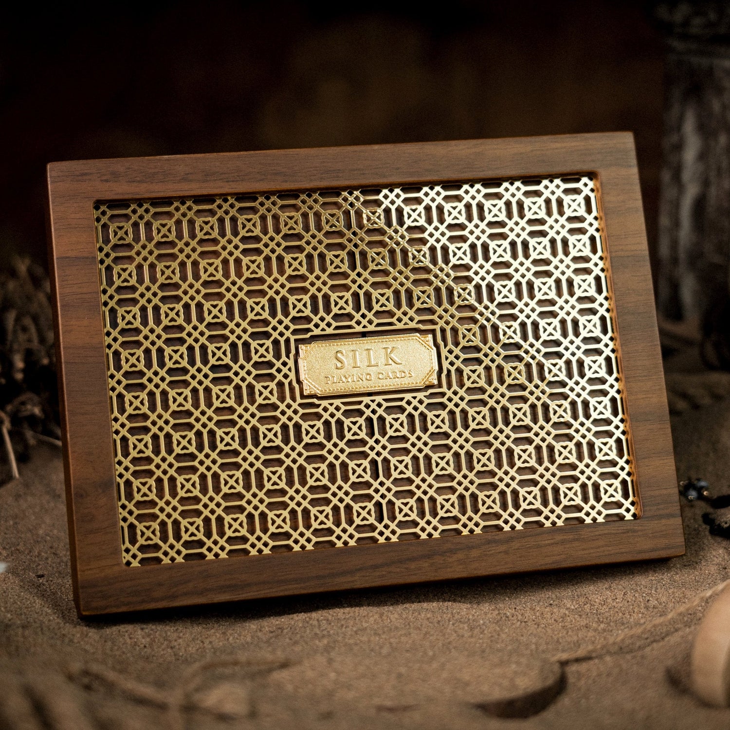 The Silk Wooden Boxset by Ark Playing Cards Playing Cards by Ark Playing Cards