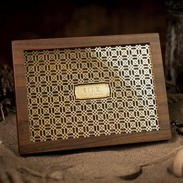The Silk Wooden Boxset by Ark Playing Cards Playing Cards by Ark Playing Cards