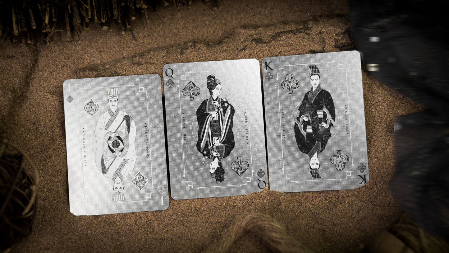The Silk Wooden Boxset by Ark Playing Cards Playing Cards by Ark Playing Cards