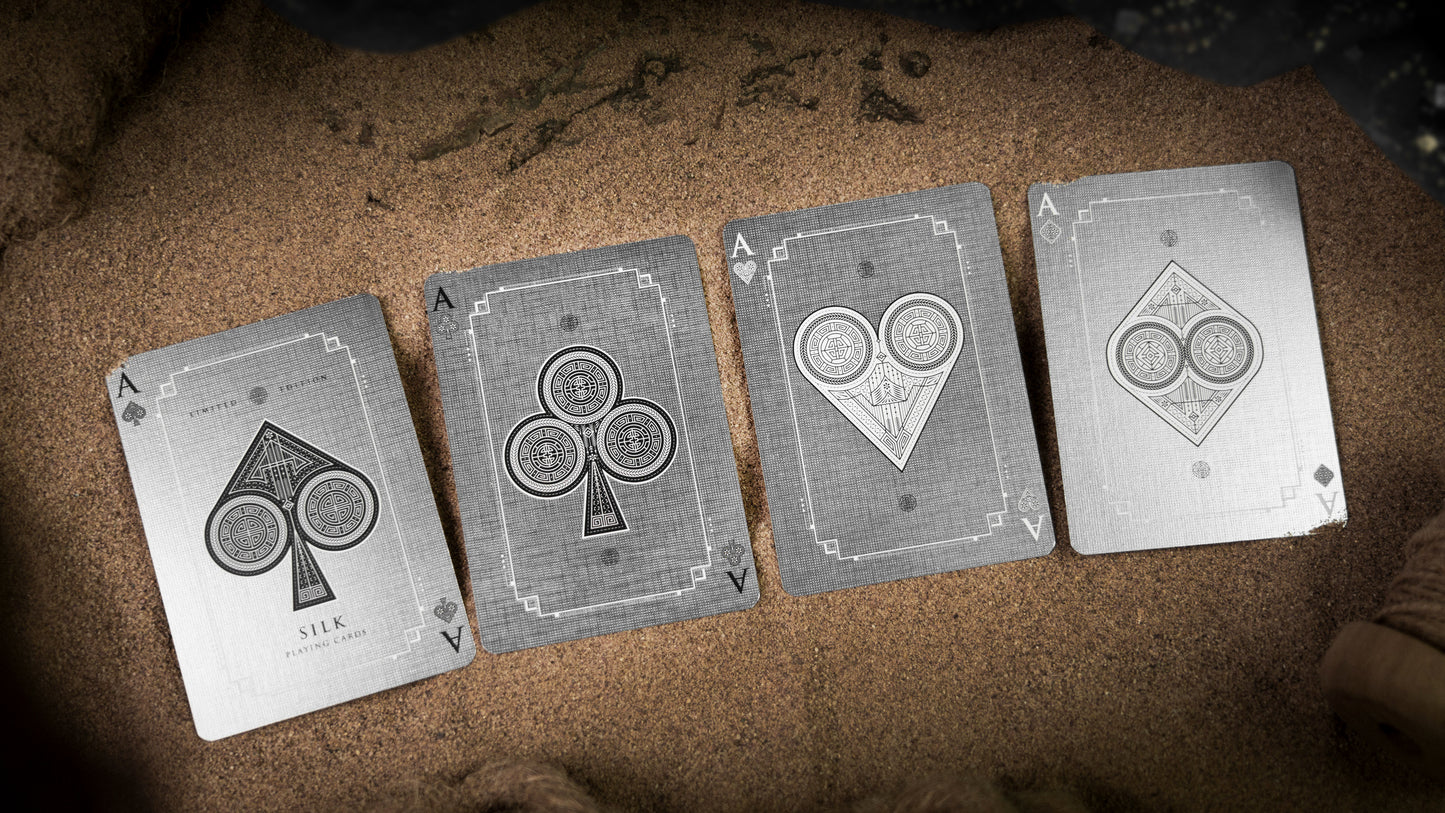 The Silk Wooden Boxset by Ark Playing Cards Playing Cards by Ark Playing Cards