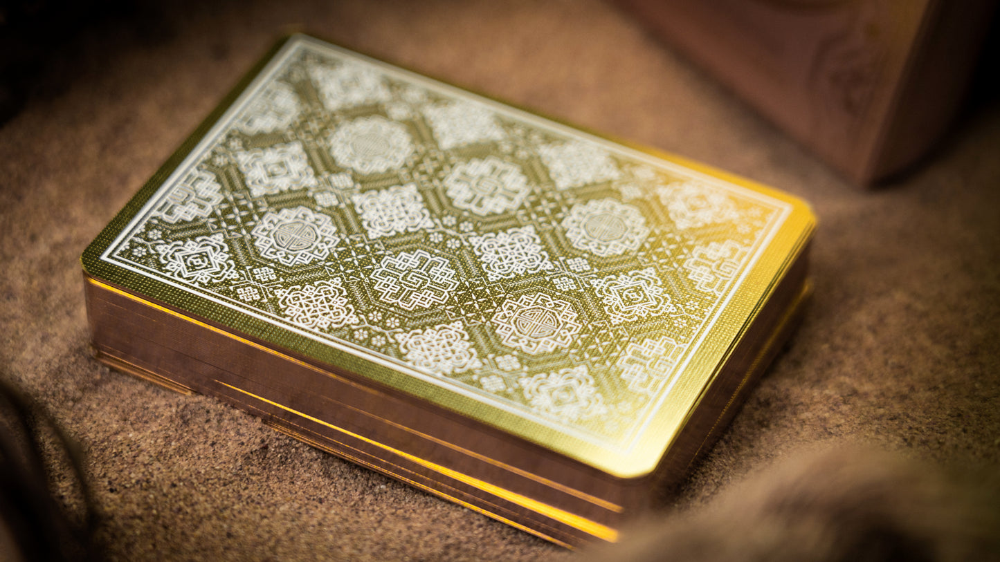 The Silk Wooden Boxset by Ark Playing Cards Playing Cards by Ark Playing Cards