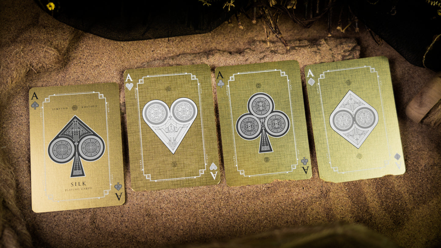 The Silk Wooden Boxset by Ark Playing Cards Playing Cards by Ark Playing Cards