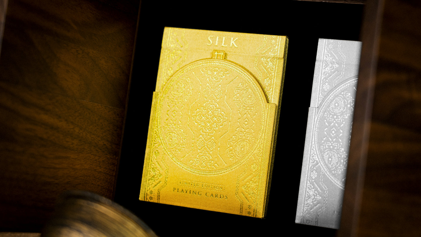 The Silk Wooden Boxset by Ark Playing Cards Playing Cards by Ark Playing Cards