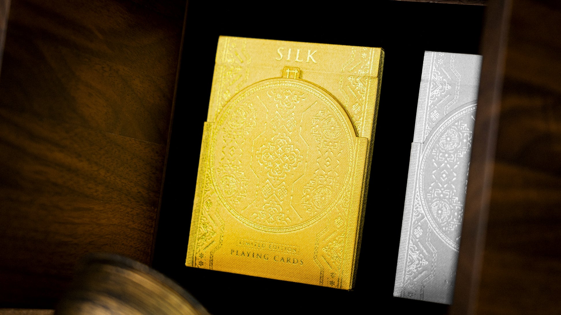 The Silk Wooden Boxset by Ark Playing Cards Playing Cards by Ark Playing Cards