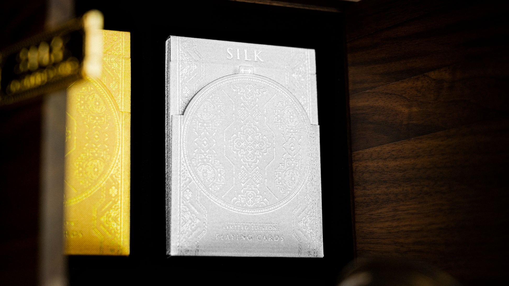 The Silk Wooden Boxset by Ark Playing Cards Playing Cards by Ark Playing Cards