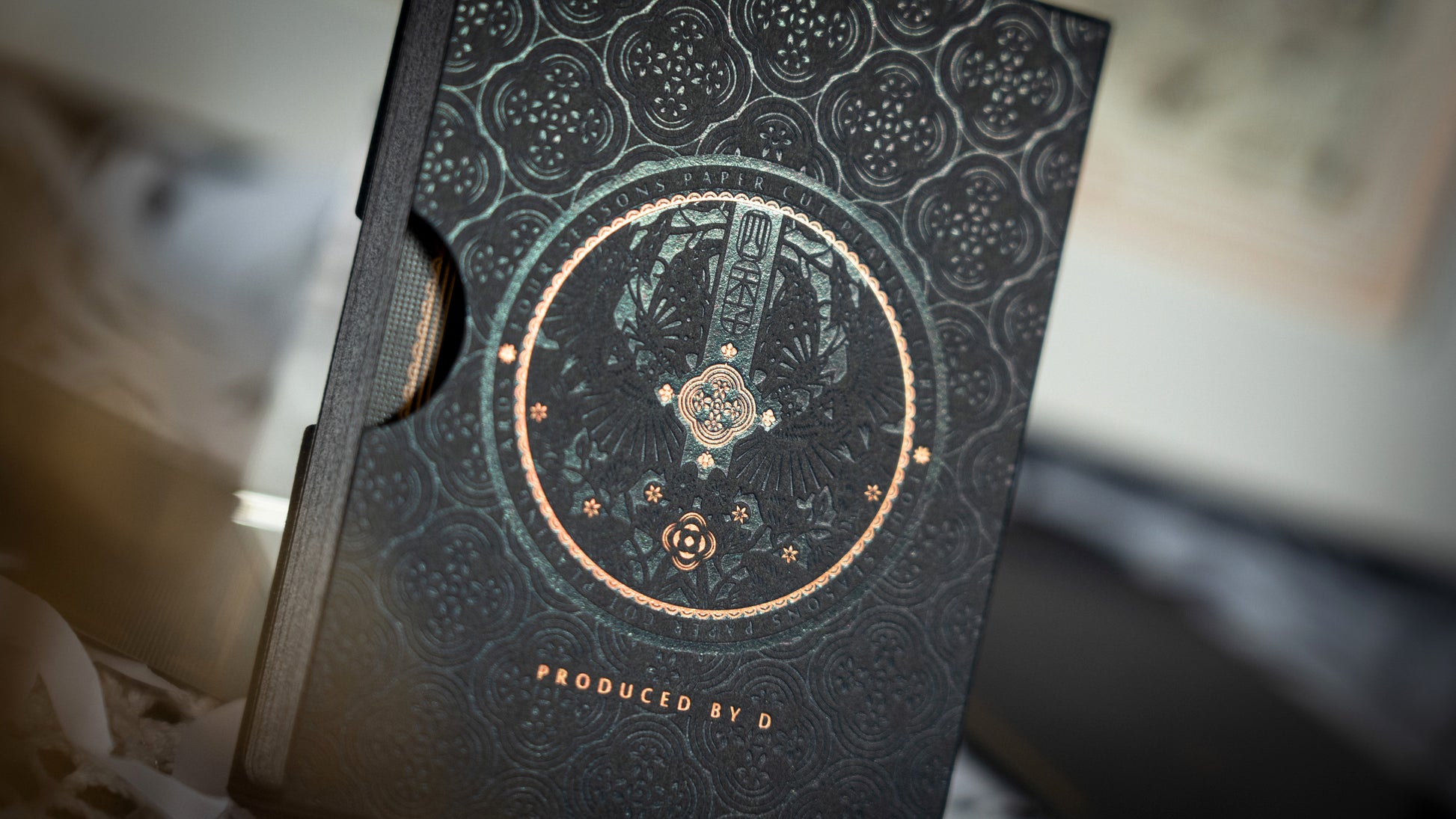 The Four Seasons White Boxset Playing Cards by Ark Playing Cards